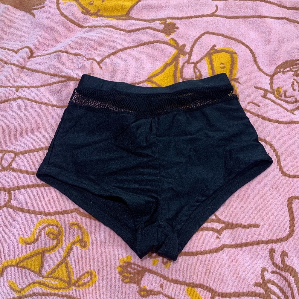 Mesh Booty Short